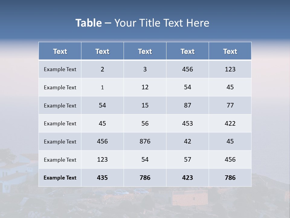 Balearic Horizon Nautical PowerPoint Template