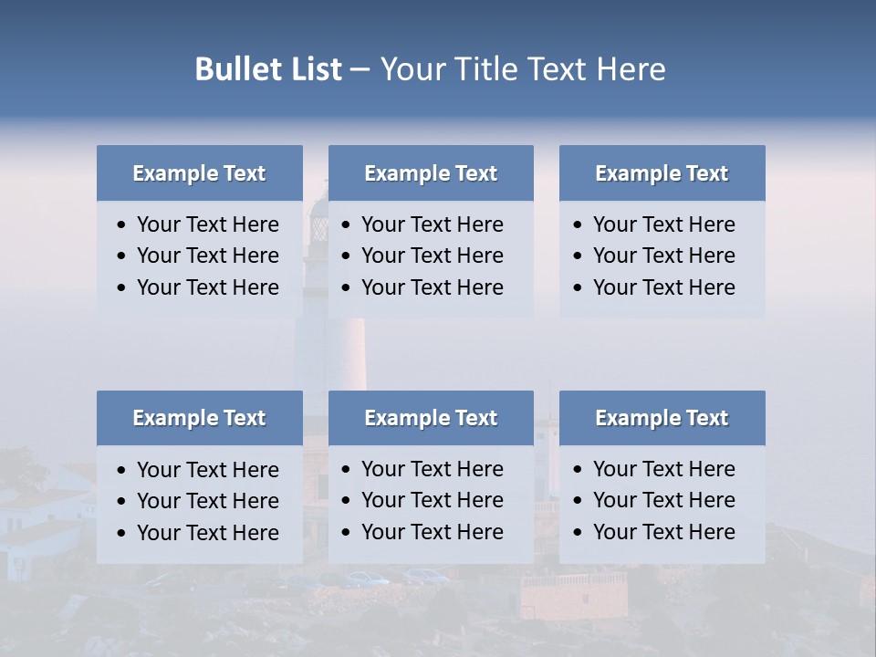 Balearic Horizon Nautical PowerPoint Template