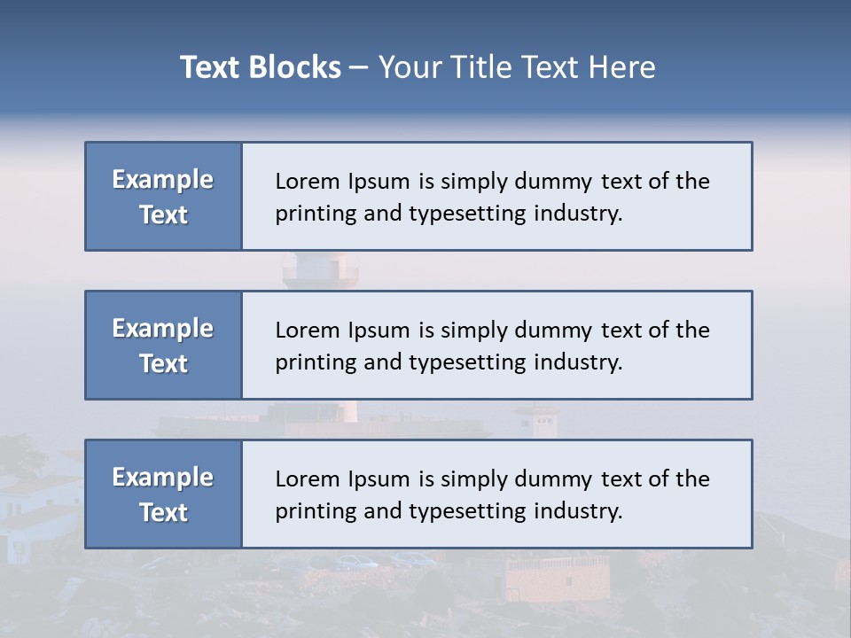 Balearic Horizon Nautical PowerPoint Template