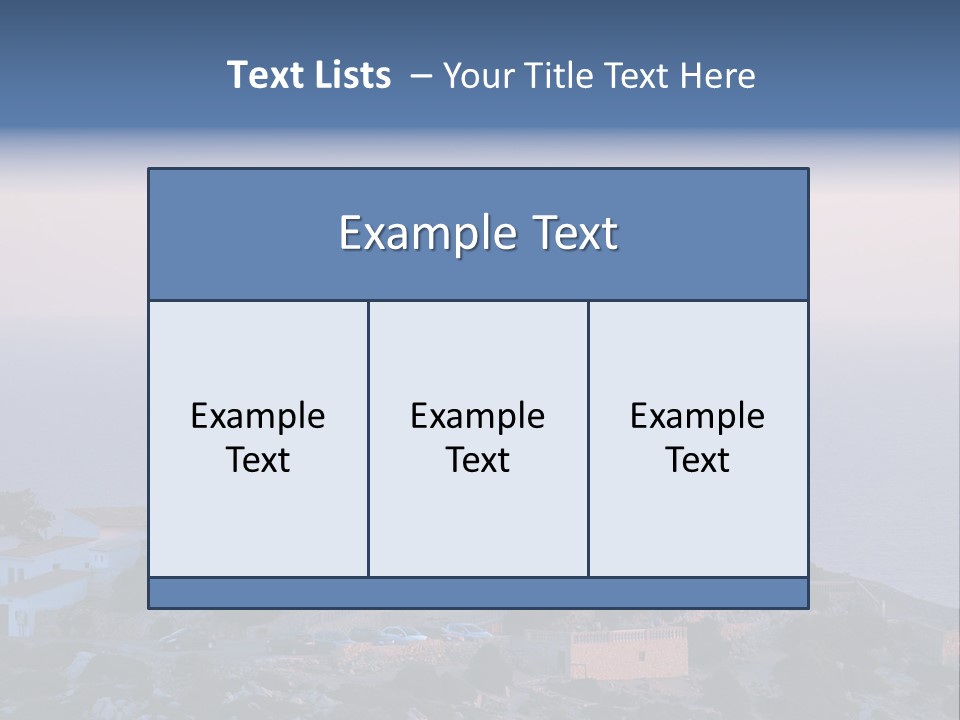 Balearic Horizon Nautical PowerPoint Template