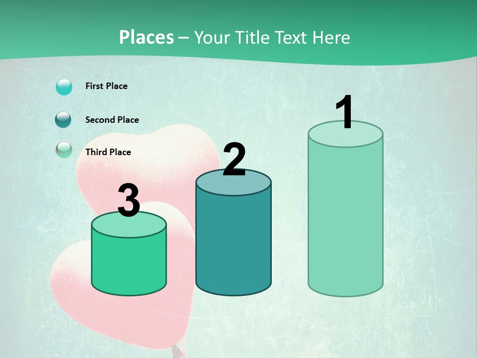 Blue Peace Helium PowerPoint Template