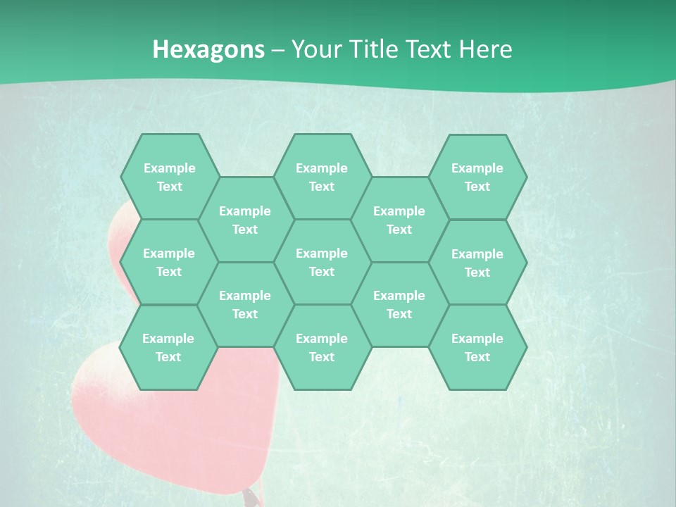 Blue Peace Helium PowerPoint Template