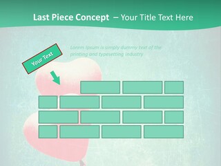Blue Peace Helium PowerPoint Template