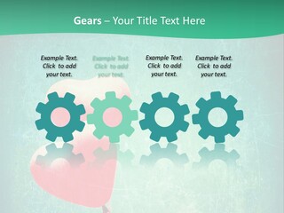 Blue Peace Helium PowerPoint Template
