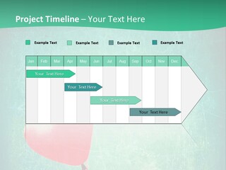 Blue Peace Helium PowerPoint Template