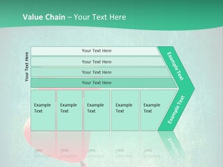 Blue Peace Helium PowerPoint Template