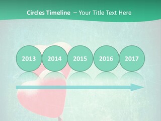 Blue Peace Helium PowerPoint Template