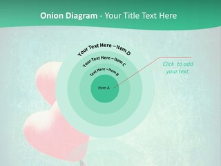 Blue Peace Helium PowerPoint Template