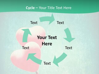Blue Peace Helium PowerPoint Template