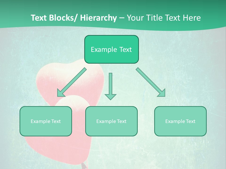 Blue Peace Helium PowerPoint Template