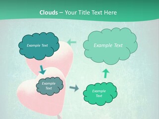 Blue Peace Helium PowerPoint Template