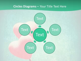 Blue Peace Helium PowerPoint Template