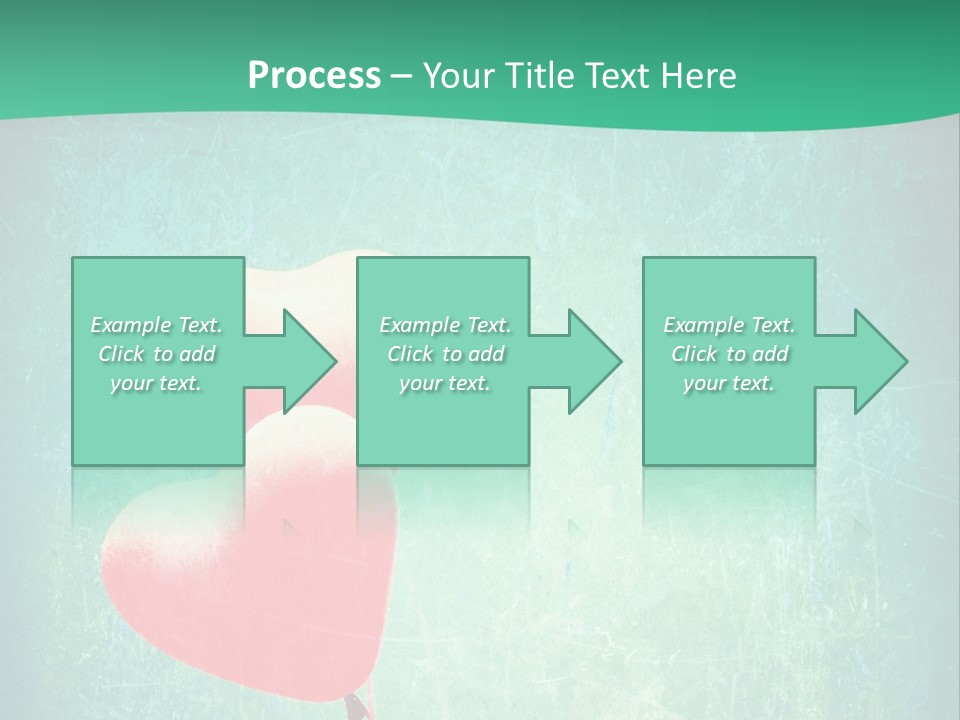 Blue Peace Helium PowerPoint Template