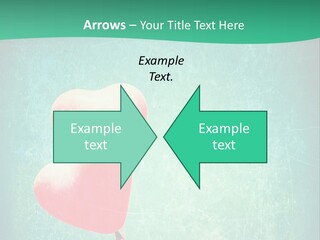 Blue Peace Helium PowerPoint Template