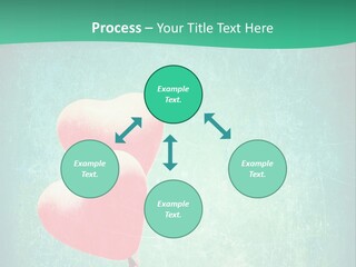 Blue Peace Helium PowerPoint Template