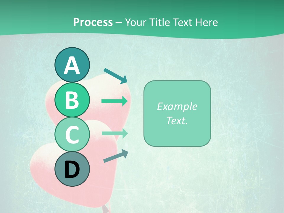 Blue Peace Helium PowerPoint Template