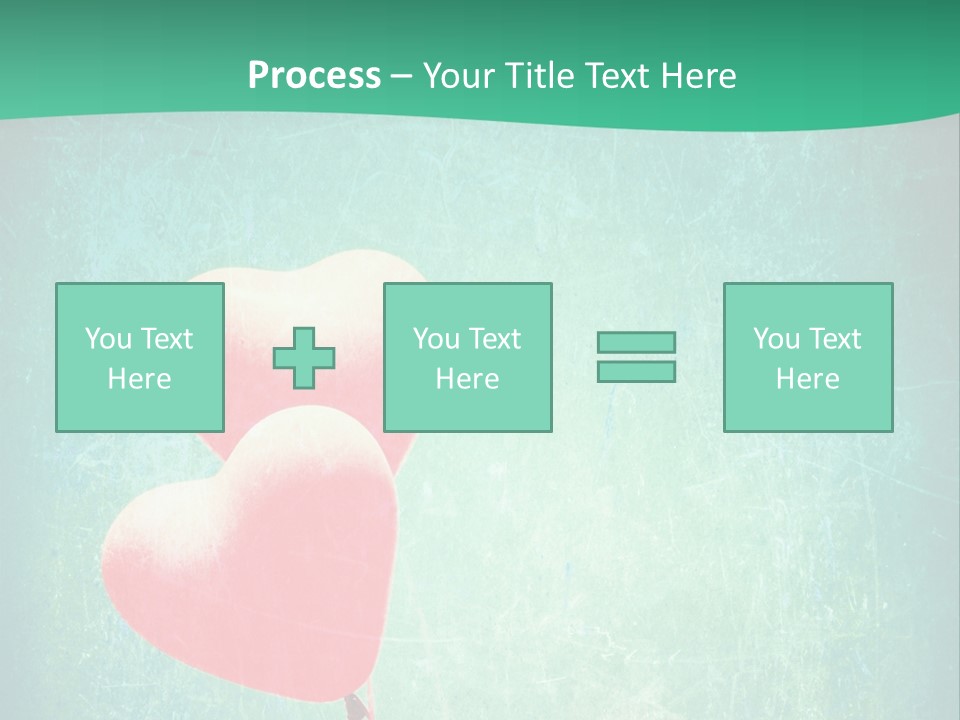 Blue Peace Helium PowerPoint Template