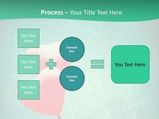 Blue Peace Helium PowerPoint Template