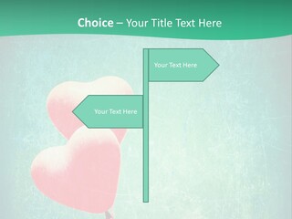 Blue Peace Helium PowerPoint Template