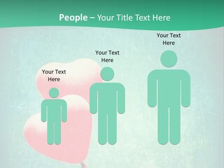Blue Peace Helium PowerPoint Template