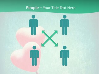Blue Peace Helium PowerPoint Template