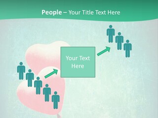 Blue Peace Helium PowerPoint Template