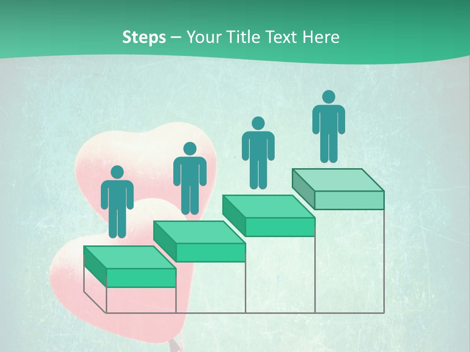 Blue Peace Helium PowerPoint Template