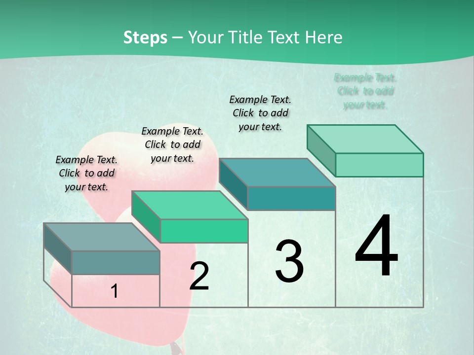 Blue Peace Helium PowerPoint Template