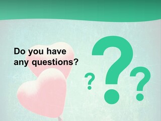 Blue Peace Helium PowerPoint Template