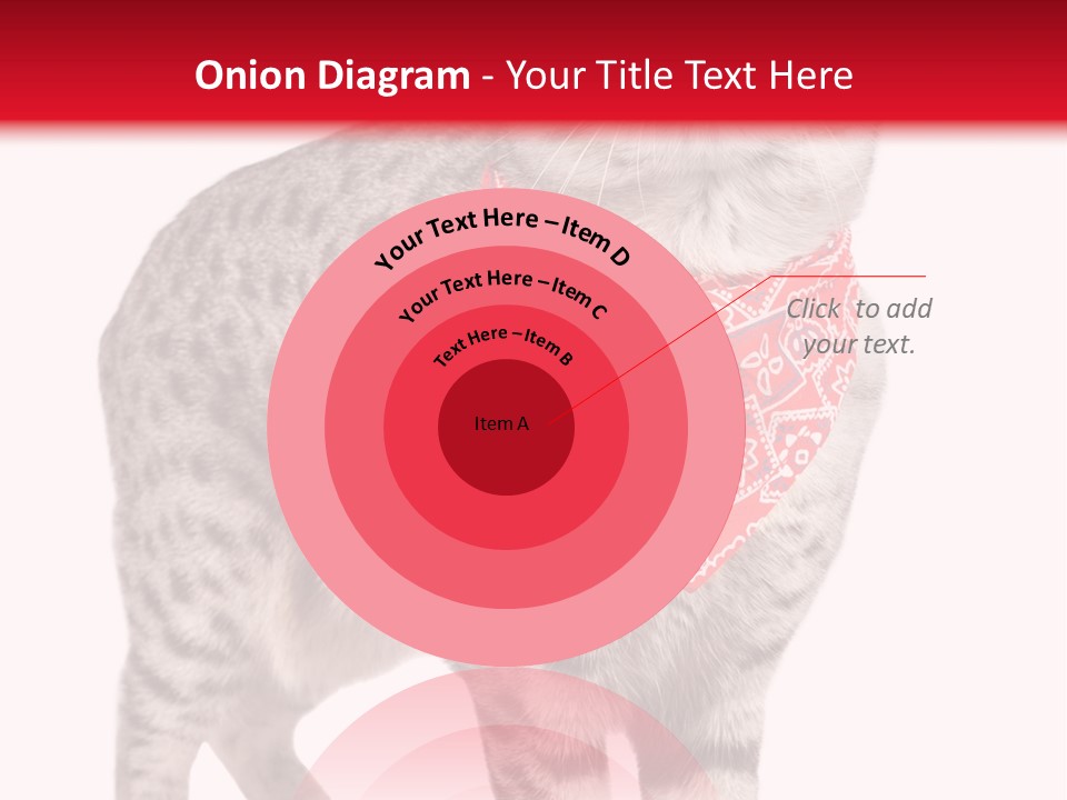 Curious White Bandana PowerPoint Template