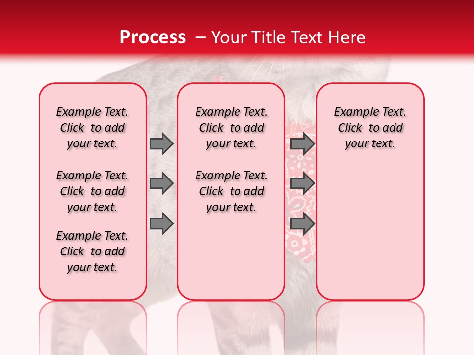 Curious White Bandana PowerPoint Template