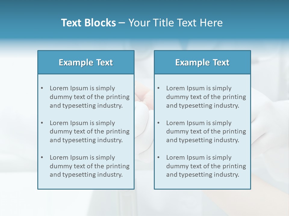 A Doctor Holding A Patient's Hand With A Stethoscope PowerPoint Template