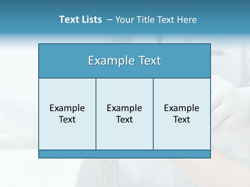 A Doctor Holding A Patient's Hand With A Stethoscope PowerPoint Template