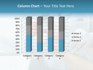 A Doctor Holding A Patient's Hand With A Stethoscope PowerPoint Template