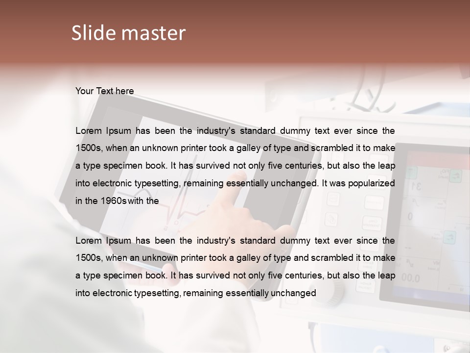 Software Leadership Science PowerPoint Template