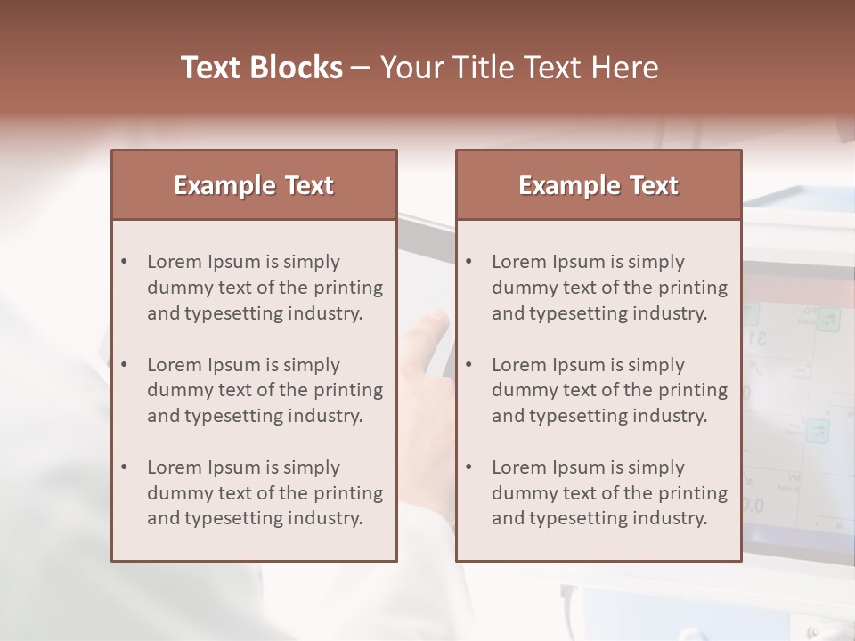 Software Leadership Science PowerPoint Template