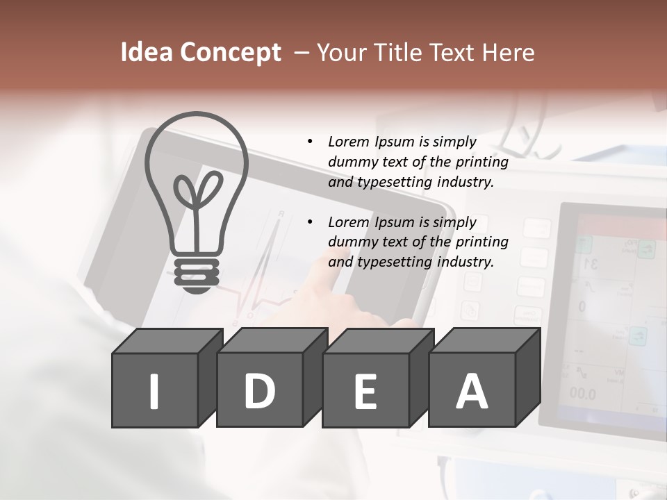 Software Leadership Science PowerPoint Template