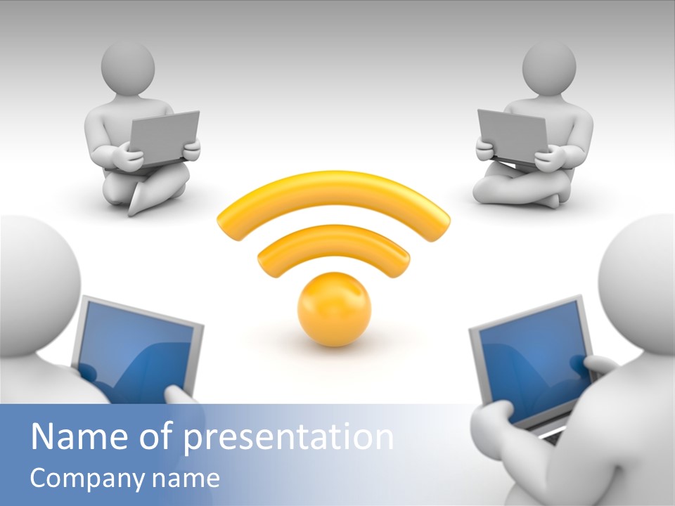 Hold Design Link PowerPoint Template