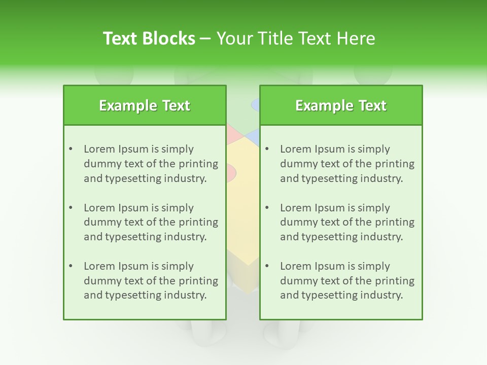 Hold Design Link PowerPoint Template