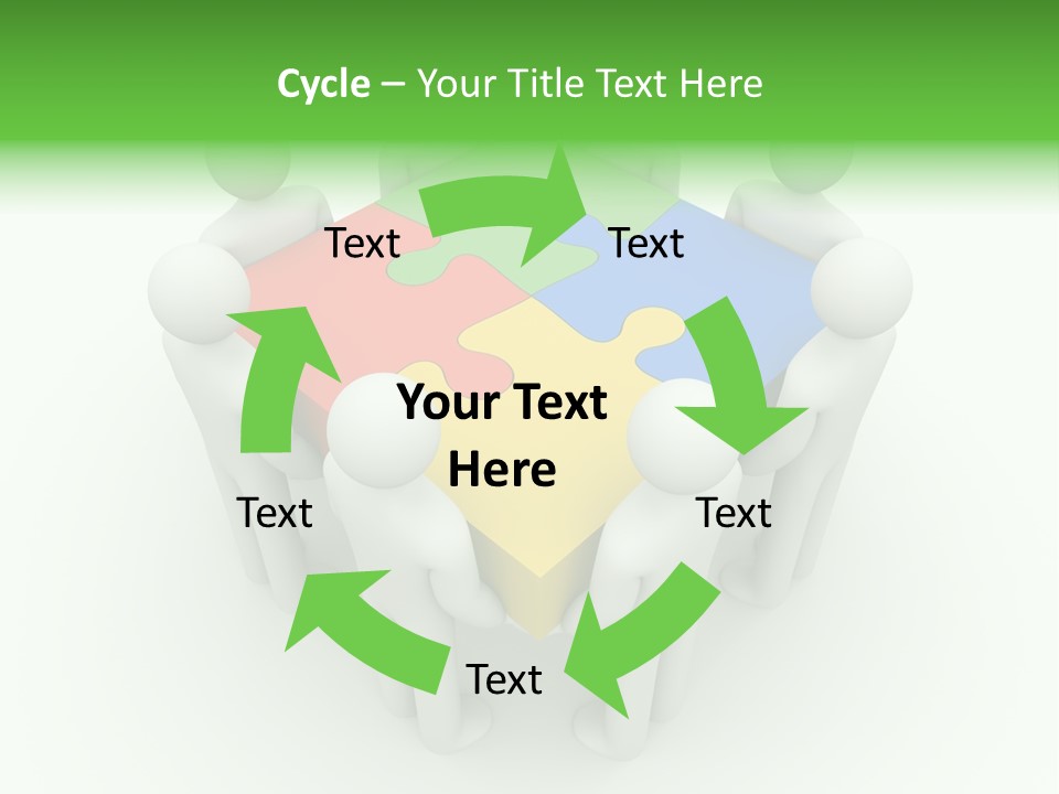 Hold Design Link PowerPoint Template
