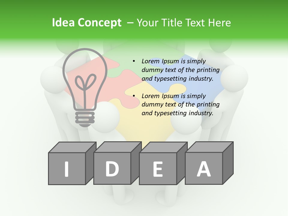 Hold Design Link PowerPoint Template