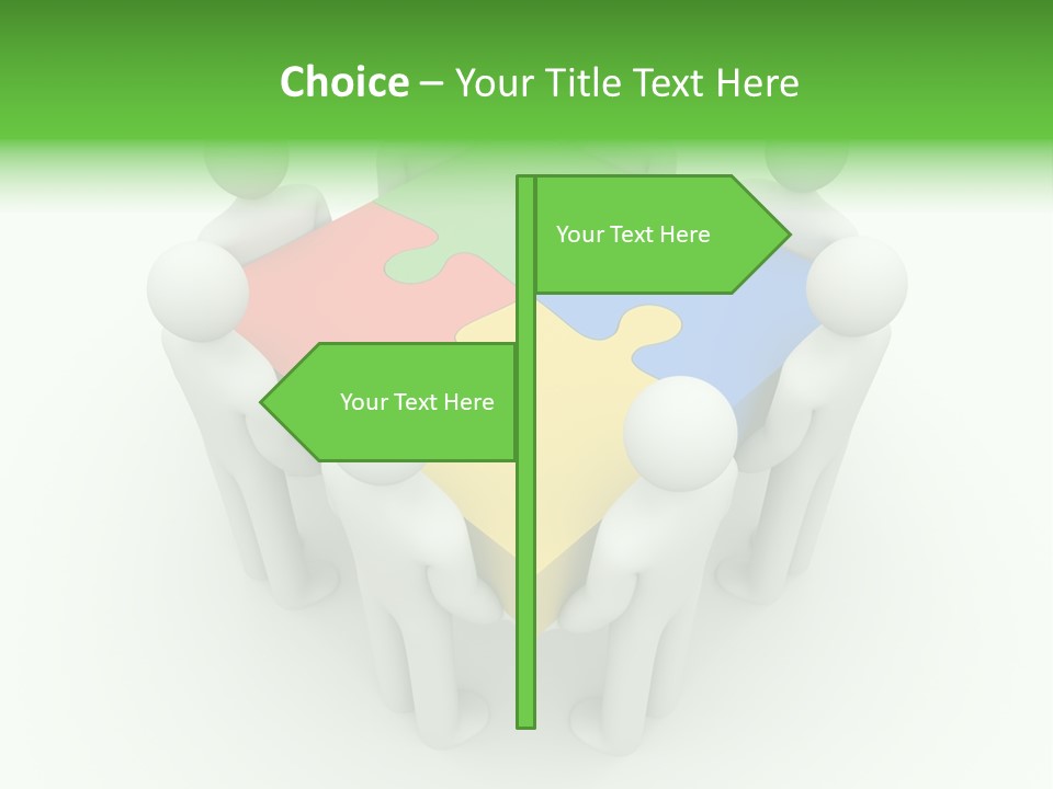 Hold Design Link PowerPoint Template