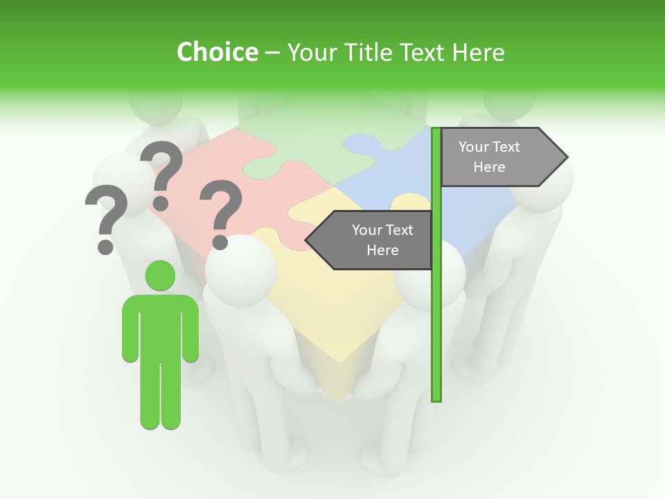 Hold Design Link PowerPoint Template