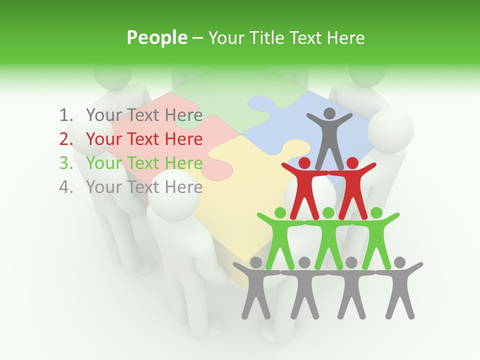 Hold Design Link PowerPoint Template