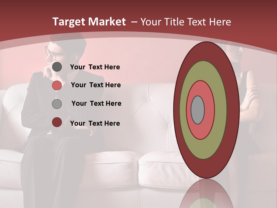 Man Woman Squabble PowerPoint Template