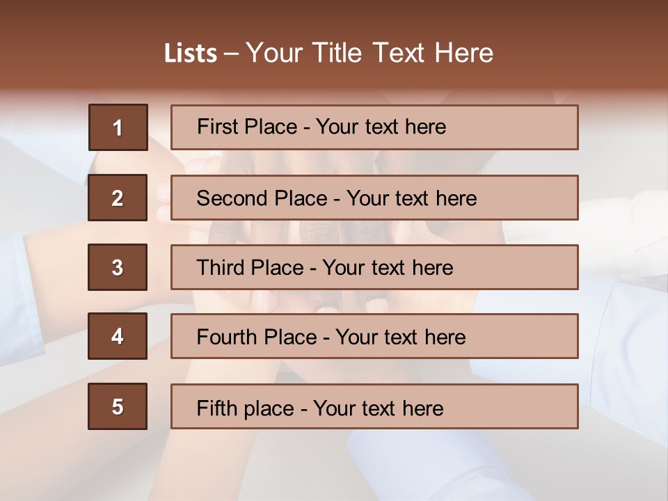 United Friendship Agree PowerPoint Template