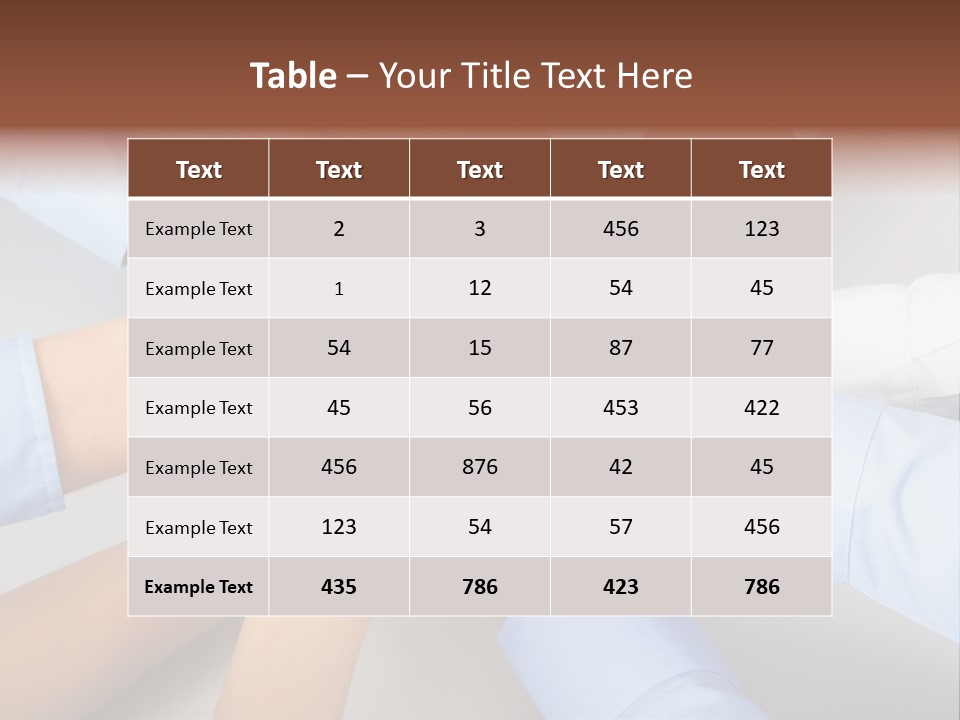 United Friendship Agree PowerPoint Template
