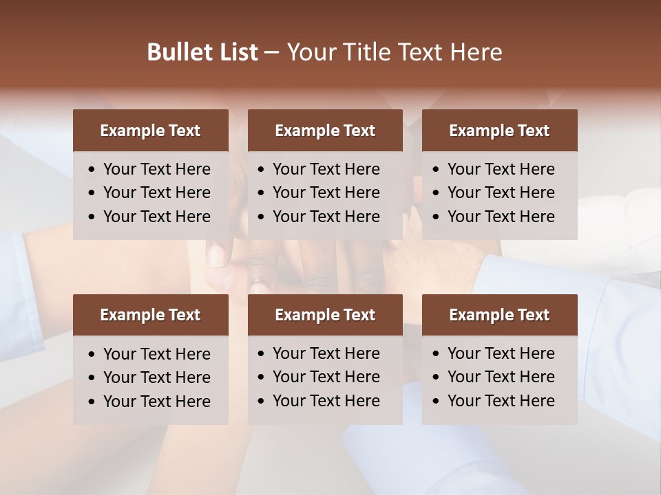 United Friendship Agree PowerPoint Template