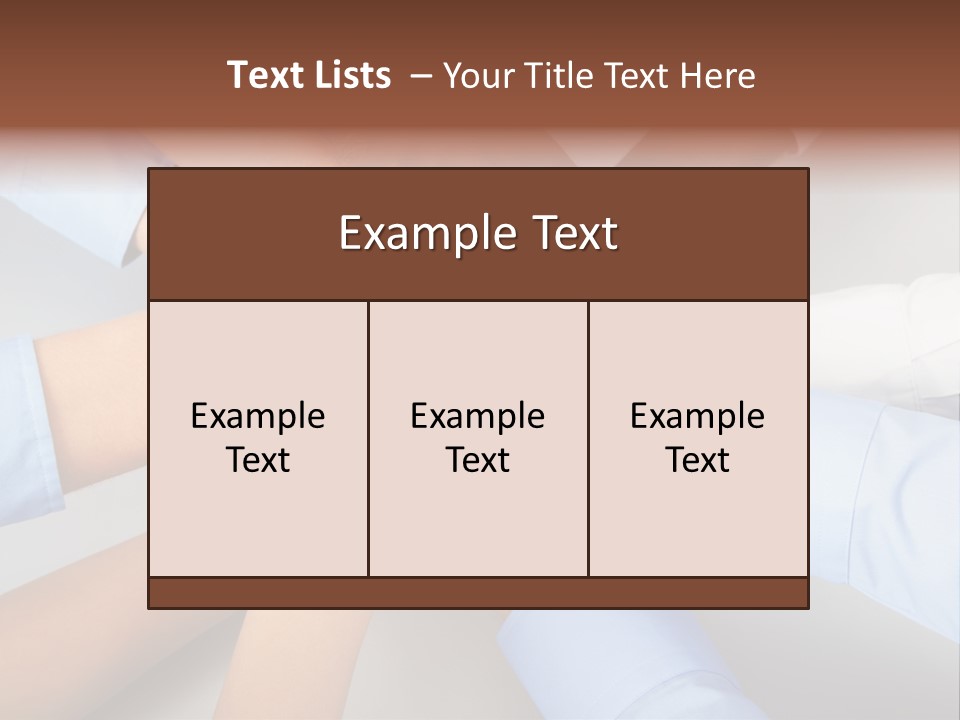 United Friendship Agree PowerPoint Template