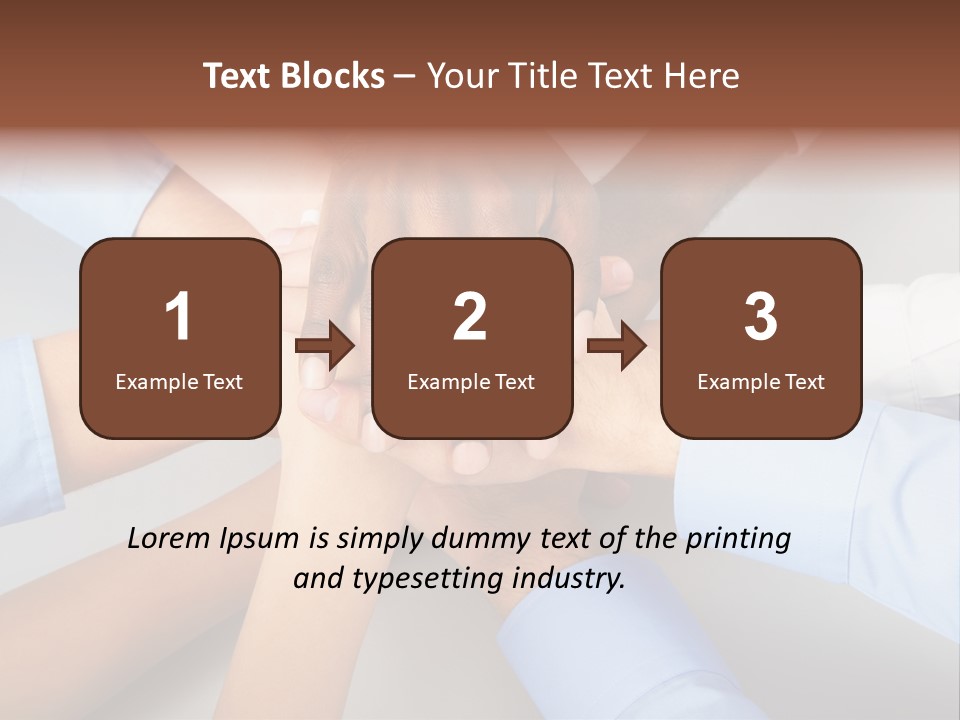 United Friendship Agree PowerPoint Template